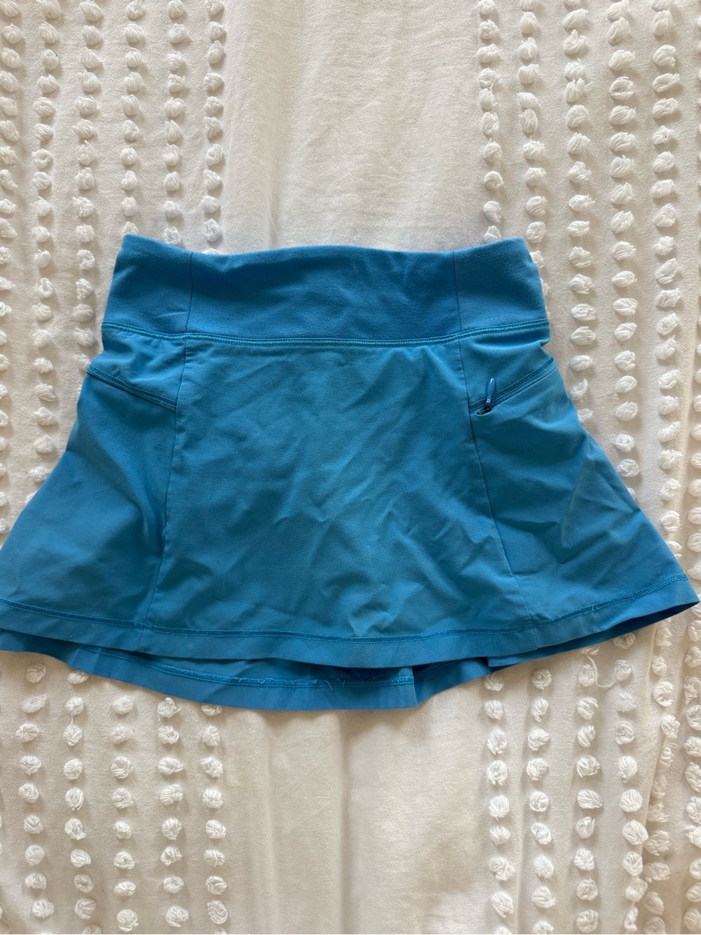 all in motion Teal Blue Circle Skort